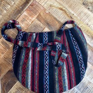 Never used Oversized knit purse from Nepal